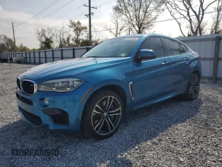 2016 BMW X6 M with VIN 5YMKW8C57G0R43243, listed as a Copart auction lot 43741525 with 114,700 mi miles and Clean Title. Bid and sale history available at carsss.com. Image 1.