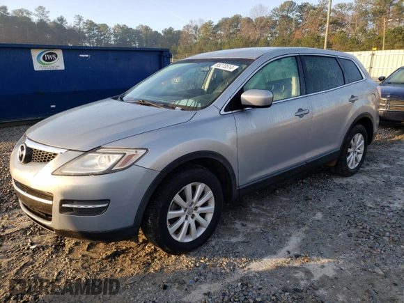 2008 Mazda CX-9 Grand Touring with VIN JM3TB28A380142183, listed as a Copart auction lot 85270514 with 187,652 mi miles and Salvage Title. Bid and sale history available at carsss.com. Image 1.