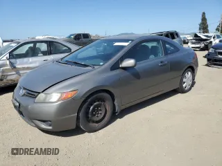 2006 Honda Civic Cpe LX with VIN 2HGFG12606H580076, listed as a Copart auction lot 54246575 with 181,568 mi miles and Clean Title. Bid and sale history available at carsss.com. Image 1.