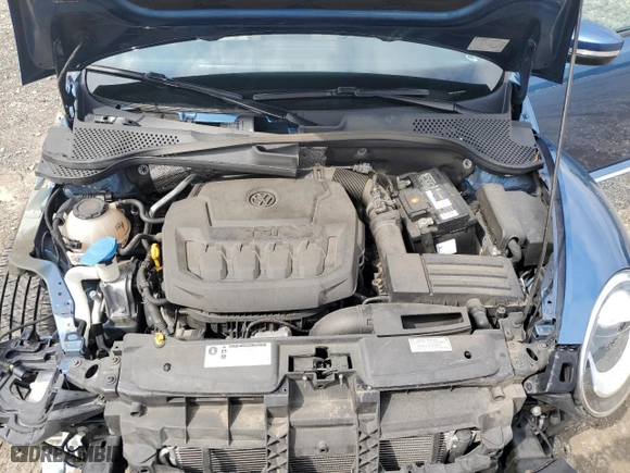 2018 Volkswagen Beetle S with VIN 3VWFD7AT2JM704700, listed as a Copart auction lot 74505314 with 63,092 mi miles and Salvage Title. Bid and sale history available at carsss.com. Image 11.