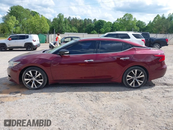 2017 Nissan Maxima SV with VIN 1N4AA6AP4HC393310, listed as a IAAI auction lot 42114631 with 158,372 mi miles. Bid and sale history available at carsss.com. Image 15.