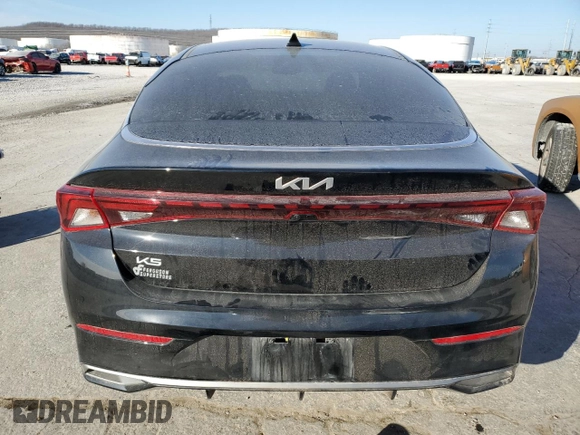 2024 Kia K5 LXS with VIN 5XXG14J21RG265007, listed as a Copart auction lot 42572725 with 22,735 mi miles and Salvage Title. Bid and sale history available at carsss.com. Image 6.
