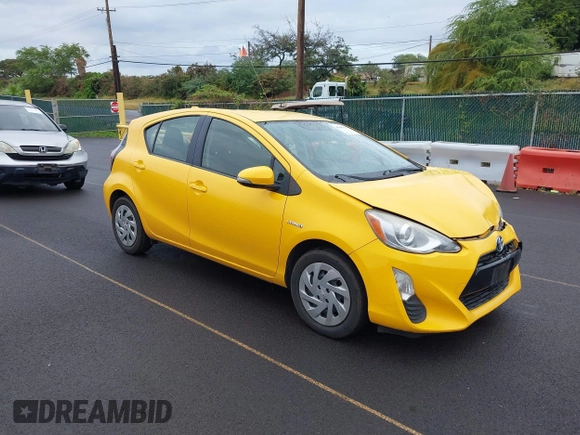 2016 Toyota Prius One with VIN JTDKDTB34G1124184, listed as a IAAI auction lot 41809631 with 97,895 mi miles and . Bid and sale history available at DreamBid. Image 1.