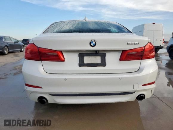 2017 BMW 5 Series 530i with VIN WBAJA5C31HG894420, listed as a Copart auction lot 58398645 with 20,000 mi miles and Clean title. Bid and sale history available at DreamBid. Image 6.