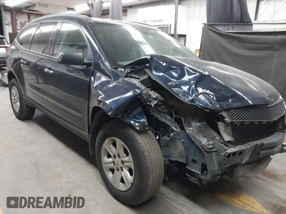 2012 Chevrolet Traverse LS with VIN 1GNKREED7CJ366518, listed as a IAAI auction lot 41681019 with 115,502 mi miles and . Bid and sale history available at DreamBid. Image 1.