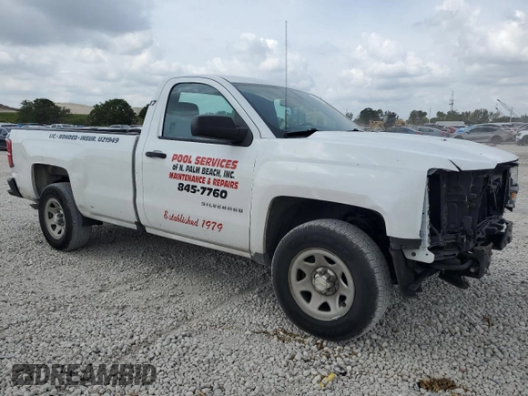 2016 Chevrolet Silverado 1500 Work Truck with VIN 1GCNCNEH1GZ384580, listed as a Copart auction lot 46840095 with 125,936 mi miles and Salvage Title. Bid and sale history available at carsss.com. Image 4.