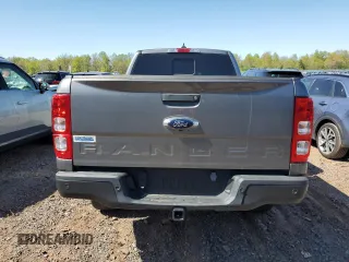 2021 Ford Ranger XL with VIN 1FTER1FH3MLD29200, listed as a Copart auction lot 54966495 with 38,096 mi miles and Salvage Title. Bid and sale history available at carsss.com. Image 6.