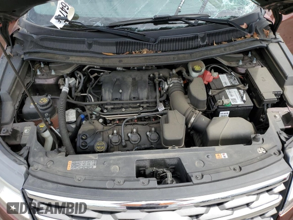2018 Ford Explorer XLT with VIN 1FM5K8D81JGA11477, listed as a Copart auction lot 58386475 with 93,818 mi miles and Salvage title. Bid and sale history available at DreamBid. Image 12.