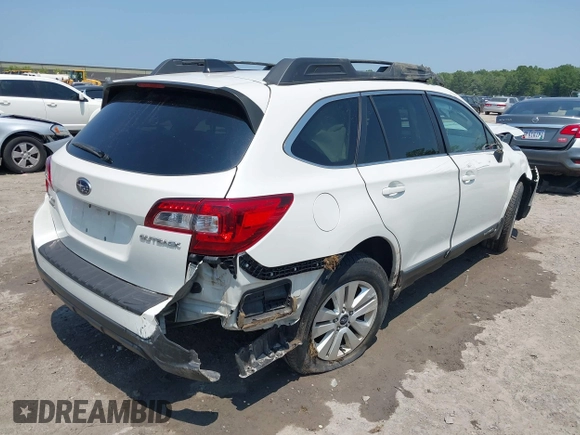 2018 Subaru Outback Premium with VIN 4S4BSACC6J3217837, listed as a IAAI auction lot 42463248 with 31,004 mi miles and . Bid and sale history available at DreamBid. Image 4.