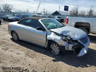 2010 Chrysler Sebring LX with VIN 1C3BC4EB9AN170464, listed as a Copart auction lot 83943984 with 140,506 mi miles and Non Repairable. Bid and sale history available at carsss.com. Image 4.