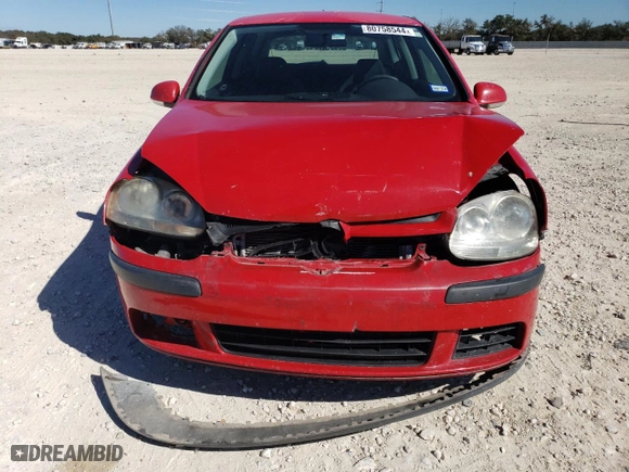 2008 Volkswagen Rabbit S with VIN WVWAB71KX8W341471, listed as a Copart auction lot 80758544 with 225,017 mi miles and Salvage Title. Bid and sale history available at carsss.com. Image 5.
