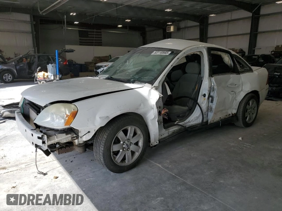 2007 Ford Five Hundred SEL z VIN 1FAHP24117G155256, wystawiony jako Copart lot #53110565 z przebiegiem Nie podano mil oraz Tytuł czysty. Historia ofert i sprzedaży dostępna na DreamBid. Obrazek 1.