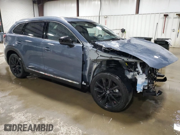 2022 Mazda CX-9 Grand Touring with VIN JM3TCBDY2N0609895, listed as a Copart auction lot 49986305 with 9,142 mi miles and Salvage Title. Bid and sale history available at carsss.com. Image 4.