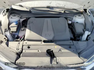 2023 Kia EV6 GT-Line with VIN KNDC44LA4P5101245, listed as a Copart auction lot 52510335 with 7,415 mi miles and Clean Title. Bid and sale history available at DreamBid. Image 12.