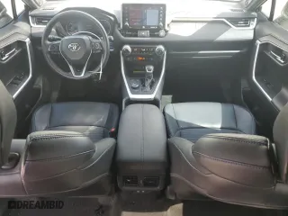2021 Toyota RAV4 Hybrid XSE with VIN 4T3E6RFV5MU033962, listed as a Copart auction lot 48986835 with 85,934 mi miles and Salvage Title. Bid and sale history available at carsss.com. Image 8.