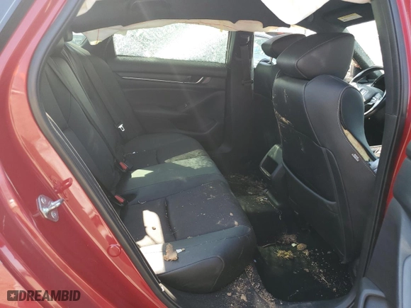 2019 Honda Accord Sedan Sport 1.5T with VIN 1HGCV1F36KA000718, listed as a Copart auction lot 47743075 with 0 mi miles and Salvage Title. Bid and sale history available at carsss.com. Image 10.