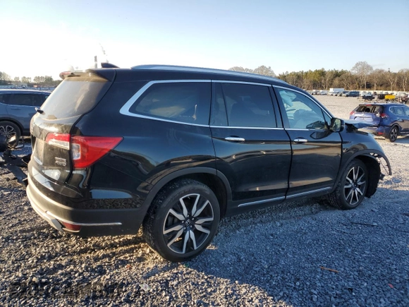 2020 Honda Pilot Touring 8-Passenger with VIN 5FNYF6H96LB012456, listed as a Copart auction lot 87736855 with 43,147 mi miles and Salvage Title. Bid and sale history available at DreamBid. Image 3.
