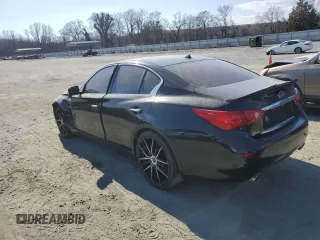 2014 Infiniti Q50 Premium z VIN JN1BV7AP5EM671861, wystawiony jako Copart lot #46844125 z przebiegiem 132 124 mil mil oraz Szkoda całkowita • Salvage title. Historia ofert i sprzedaży dostępna na DreamBid. Obrazek 2.