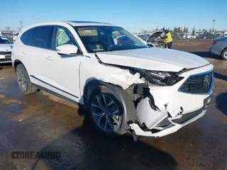 2022 Acura MDX Technology z VIN 5J8YE1H47NL026104, wystawiony jako IAAI lot #41633643 z przebiegiem Nie podano mil oraz . Historia ofert i sprzedaży dostępna na DreamBid. Obrazek 1.