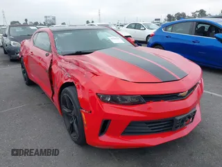 2017 Chevrolet Camaro 1LT with VIN 1G1FB1RS4H0130432, listed as a IAAI auction lot 40709029 with 64,930 mi miles. Bid and sale history available at carsss.com. Image 1.