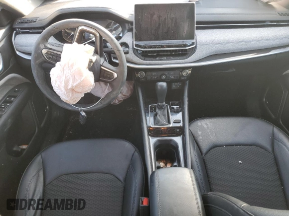 2024 Jeep Compass Latitude с VIN 3C4NJDBNXRT585916, выставлен на аукционе Copart как лот 42536685 с пробегом 12 309 миль миль и Списание • Salvage title. История ставок и продаж доступна на DreamBid. Изображение 8.