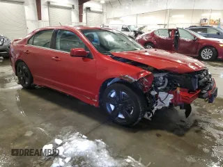 2010 Ford Fusion SPORT with VIN 3FAHP0DC0AR100299, listed as a Copart auction lot 44849465 with 194,060 mi miles and Salvage Title. Bid and sale history available at carsss.com. Image 4.