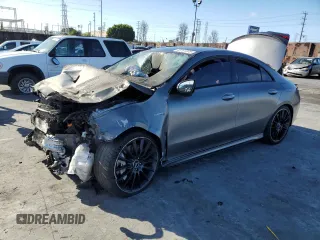 2021 Mercedes-Benz CLA 35 AMG with VIN W1K5J5BB8MN177134, listed as a Copart auction lot 48181535 with Not provided miles and Salvage title. Bid and sale history available at DreamBid. Image 1.