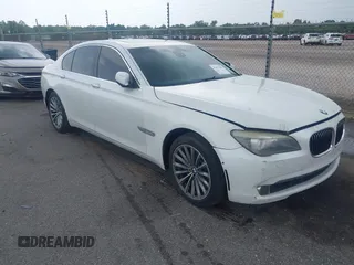 2011 BMW 7 Series 750i with VIN WBAKA8C56BCY37281, listed as a IAAI auction lot 42637801 with 122,263 mi miles and . Bid and sale history available at DreamBid. Image 1.