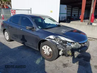 2011 Honda Accord LX with VIN 1HGCP2F3XBA108470, listed as a IAAI auction lot 42527212 with 193,569 mi miles and . Bid and sale history available at DreamBid. Image 1.