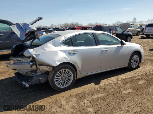 2017 Lexus ES with VIN 58ABK1GG5HU038067, listed as a Copart auction lot 48881015 with 83,524 mi miles and Clean Title. Bid and sale history available at carsss.com. Image 3.