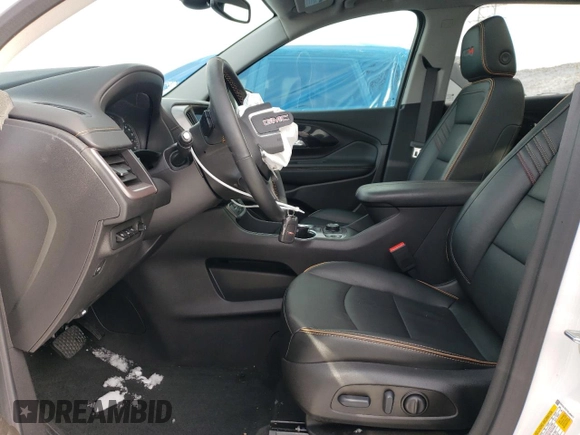 2024 GMC Terrain AT4 with VIN 3GKALYEG7RL289477, listed as a Copart auction lot 87857225 with 7,718 mi miles and Salvage Title. Bid and sale history available at DreamBid. Image 7.