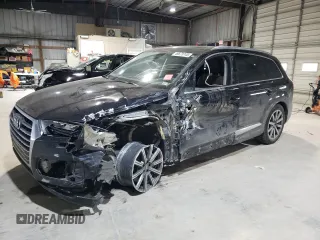 2019 Audi Q7 Premium Plus z VIN WA1LHAF70KD043713, wystawiony jako Copart lot #49673745 z przebiegiem 76 047 mil mil oraz Szkoda całkowita • Salvage title. Historia ofert i sprzedaży dostępna na DreamBid. Obrazek 1.