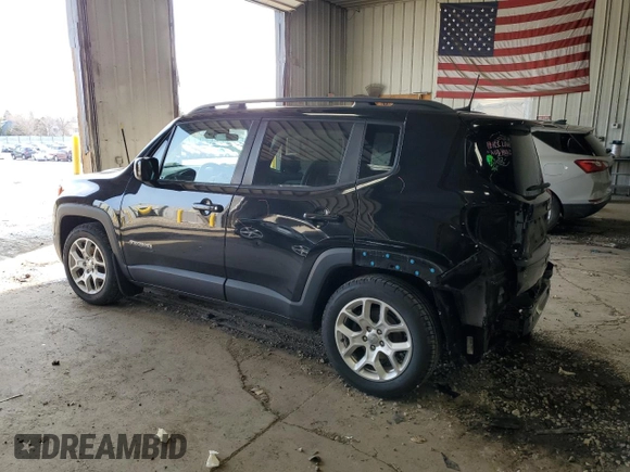 2018 Jeep Renegade Latitude with VIN ZACCJABB8JPJ67018, listed as a Copart auction lot 50509485 with 77,992 mi miles and Clean Title. Bid and sale history available at carsss.com. Image 2.