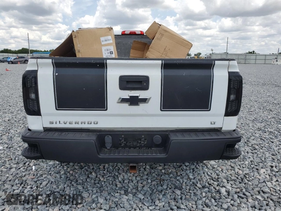 2015 Chevrolet Silverado 1500 LT with VIN 1GCVKREC4FZ254998, listed as a Copart auction lot 55126235 with 213,911 mi miles and Salvage Title. Bid and sale history available at DreamBid. Image 6.