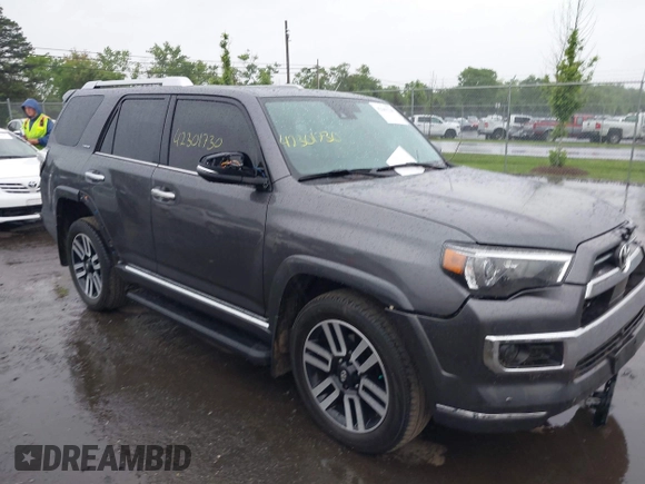 2023 Toyota 4Runner Limited with VIN JTEKU5JR4P6141034, listed as a IAAI auction lot 42301730 with 37,004 mi miles and . Bid and sale history available at DreamBid. Image 1.