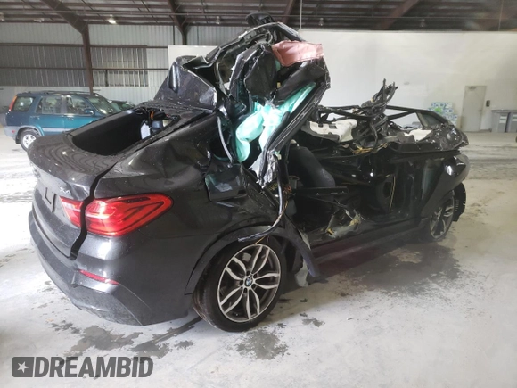 2017 BMW X4 xDrive28i with VIN 5UXXW3C36H0T79570, listed as a Copart auction lot 48763773 with 0 mi miles. Bid and sale history available at carsss.com. Image 3.