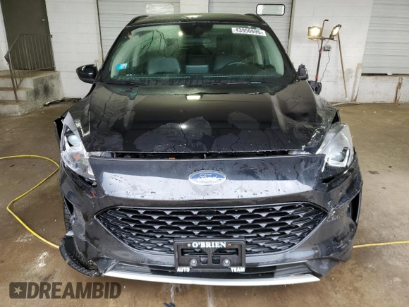 2020 Ford Escape SE Sport Hybrid with VIN 1FMCU9BZ7LUC23937, listed as a Copart auction lot 43950695 with 49,452 mi miles and Salvage Title. Bid and sale history available at DreamBid. Image 5.