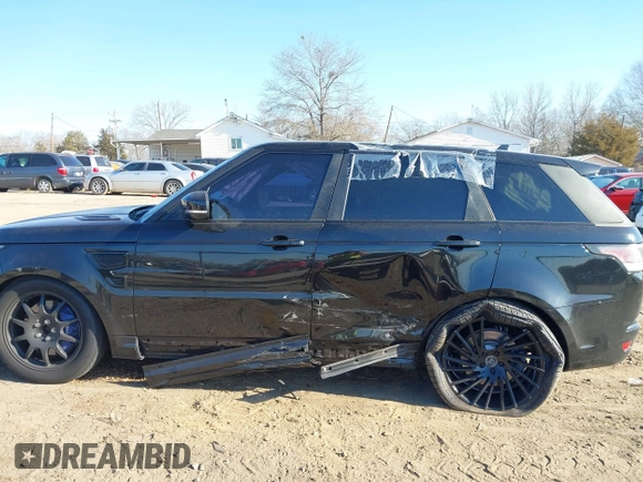 2016 Land Rover Range Rover Sport SVR with VIN SALWZ2EFXGA589337, listed as a IAAI auction lot 41395075 with 71,364 mi miles and . Bid and sale history available at DreamBid. Image 15.