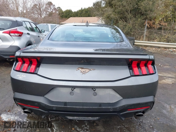 2024 Ford Mustang EcoBoost with VIN 1FA6P8TH8R5109611, listed as a IAAI auction lot 41407717 with 1 mi miles. Bid and sale history available at carsss.com. Image 16.