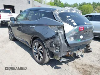 2015 Nissan Murano SL z VIN 5N1AZ2MH2FN202285, wystawiony jako IAAI lot #42229071 z przebiegiem 124 211 mil mil oraz . Historia ofert i sprzedaży dostępna na DreamBid. Obrazek 3.