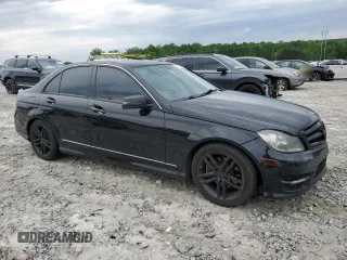 2012 Mercedes-Benz C-Class C 300 Sport with VIN WDDGF8BB2CA597036, listed as a Copart auction lot 54201325 with 172,063 mi miles and Salvage Title. Bid and sale history available at carsss.com. Image 4.
