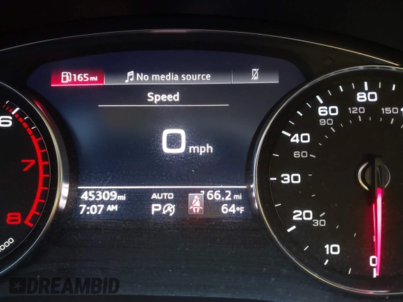 2023 Audi Q5 S line Premium with VIN WA1GAAFY0P2037363, listed as a IAAI auction lot 42372352 with 45,309 mi miles and . Bid and sale history available at DreamBid. Image 15.