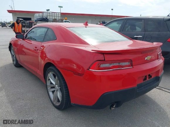 2014 Chevrolet Camaro LT with VIN 2G1FC1E34E9219804, listed as a IAAI auction lot 41789606 with NaN miles. Bid and sale history available at carsss.com. Image 3.