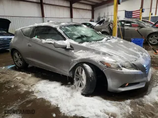 2011 Honda CR-Z EX with VIN JHMZF1C61BS004530, listed as a Copart auction lot 89148725 with 127,392 mi miles and Salvage Title. Bid and sale history available at carsss.com. Image 4.
