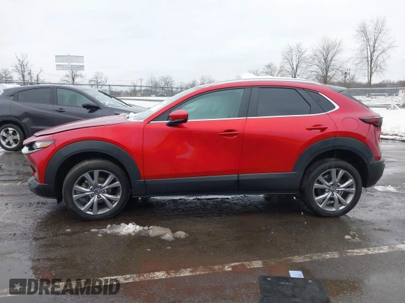 2023 Mazda CX-30 S Carbon Edition with VIN 3MVDMBCM5PM518787, listed as a IAAI auction lot 41548149 with 29,807 mi miles and . Bid and sale history available at carsss.com. Image 14.
