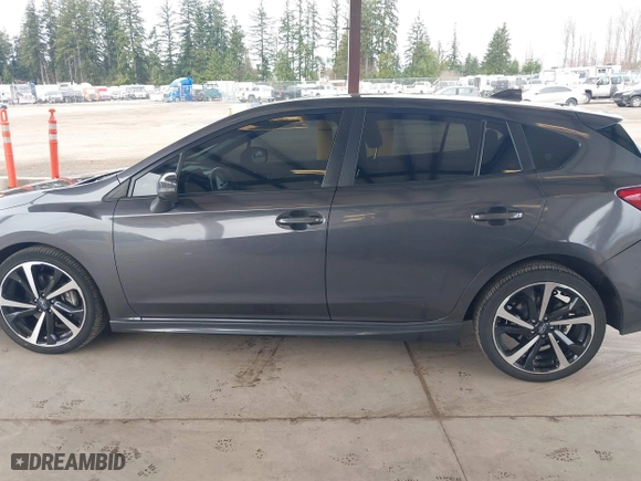 2022 Subaru Impreza Sport with VIN 4S3GTAM68N3717598, listed as a IAAI auction lot 41778477 with 36,555 mi miles. Bid and sale history available at carsss.com. Image 15.