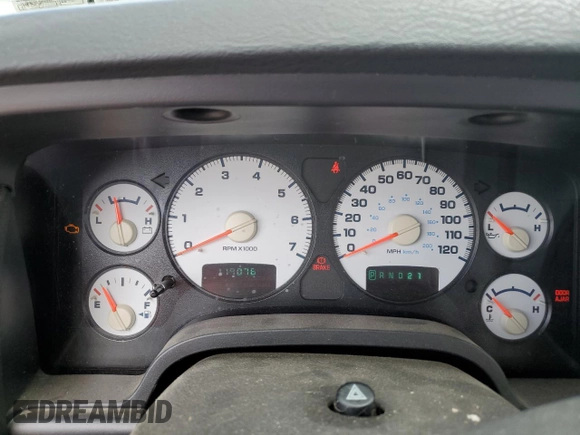 2004 Dodge 1500 SLT with VIN 1D7HU18D54S541615, listed as a Copart auction lot 55023275 with 119,076 mi miles and Clean Title. Bid and sale history available at carsss.com. Image 9.
