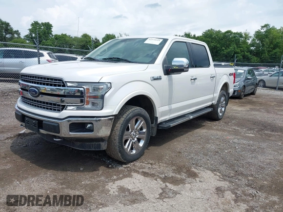2018 Ford F-150 XL with VIN 1FTEW1EG7JKE76476, listed as a IAAI auction lot 42575219 with 183,308 mi miles and . Bid and sale history available at DreamBid. Image 17.