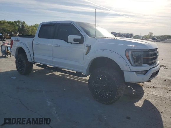 2022 Ford F-150 XL z VIN 1FTEW1E84NFA07871, wystawiony jako Copart lot #53293845 z przebiegiem Nie podano mil oraz Szkoda całkowita • Salvage title. Historia ofert i sprzedaży dostępna na DreamBid. Obrazek 4.