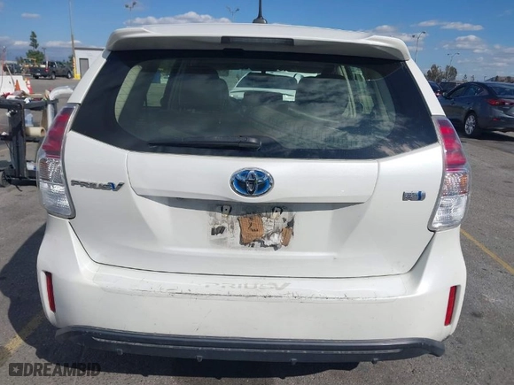 2017 Toyota Prius v Two with VIN JTDZN3EU9HJ063285, listed as a IAAI auction lot 41696704 with 411,285 mi miles. Bid and sale history available at carsss.com. Image 17.